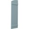 Ekena Millwork Americraft 4-Board (2 Batten) Wood Joined Board-n-Batten Shutters w/Ellipt Top, ARW101BE414X77SBH, PR ARW101BE414X77SBH - alternate 3